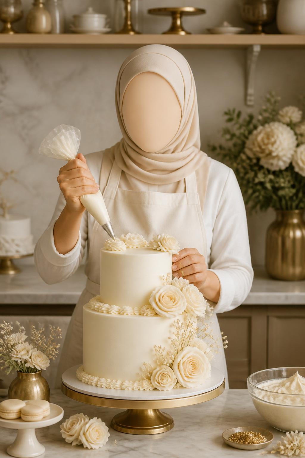 Chef Ferdousy in her studio kitchen