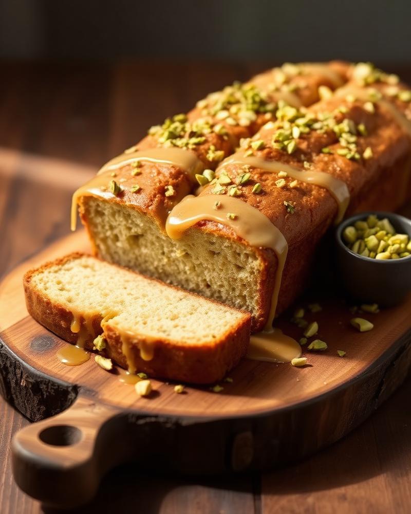 Pistachio Honey Loaf